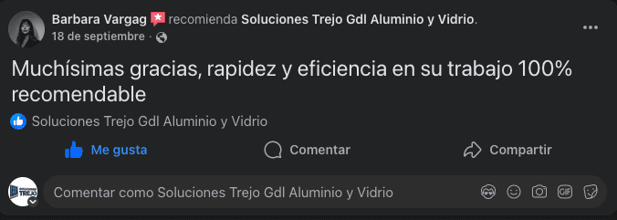 Aluminio y vidrio en gdl recomendado